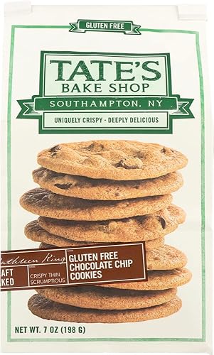 Tate's Bake Shop 6 Pack Gluten Free Chocolate Chip Cookies Tate's Exclusive