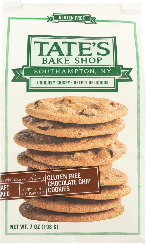 Tate's Bake Shop 6 Pack Gluten Free Chocolate Chip Cookies Tate's Exclusive