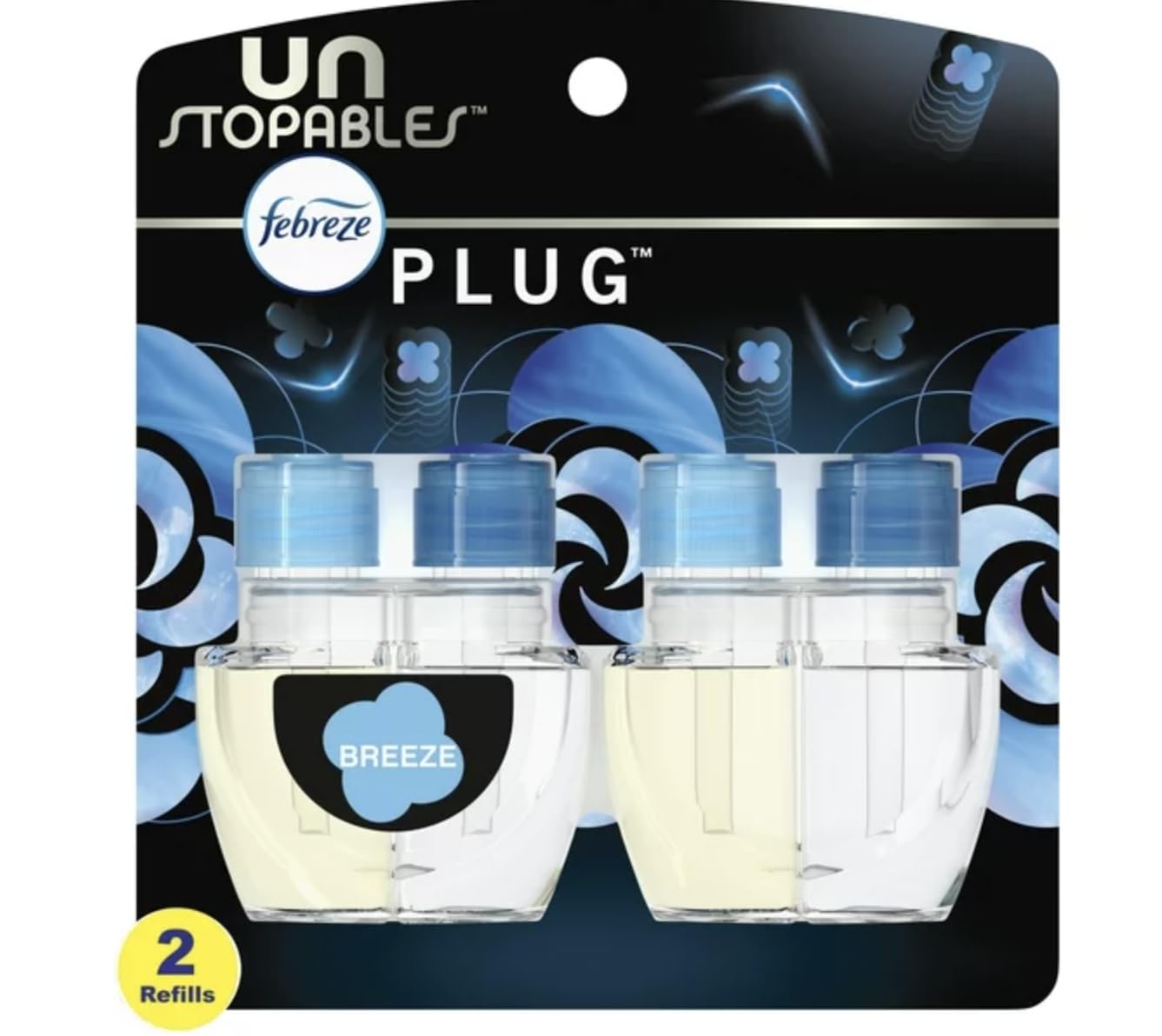 Febreze Dual Plugin Refill Scented Breeze 1.75Ml, purple