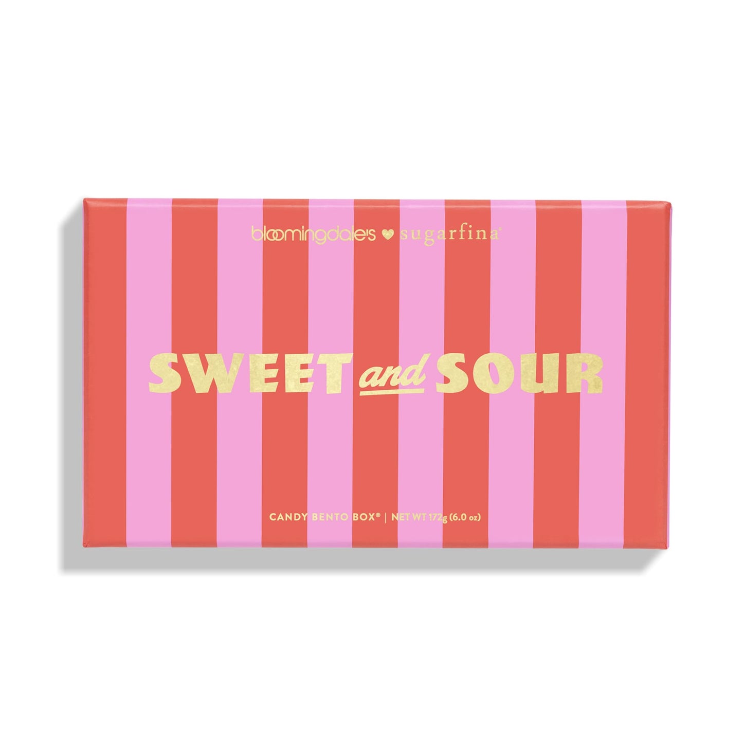 Sugarfina Sweet and Sour 2 Piece Candy Bento Box | Sour Strawberries, Sweet & Sour Hearts