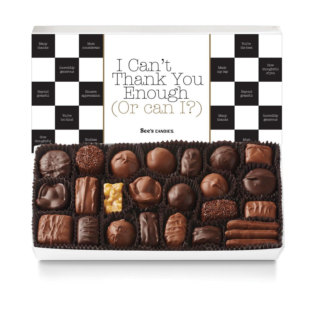 See's Candies 1 lb 8 oz Thank You Gift Set