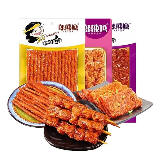 Phuumy 10.05oz 3 Packaging Latiao Spicy Strip Exist Tiktok Snacks Chinese Snacks