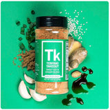 Spiceology Teriyaki Takeout Seasoning Blend, 8.8 oz | Sweet Soy, Ginger, Garlic & Green Onion | Seattle-Style Teriyaki Dry Rub & Marinade Seasoning |