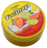 Woogie, German Sanded Lemon and orange Candies 175g Tin (Zitronen- und Orangengeschmack) (3 pcs)