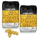 Piacelli Fusillini Pasta - Protein Pasta Made from Fine Durum Wheat Semolina for Rich Flavor - Enjoy Organic Noodles in Your Favorite Recipes