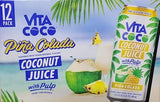 Vita Coco Pinacolada Coconut Juice with Pulp - 12 Pack