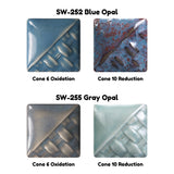 Mayco Stoneware Glazes 6-Pint Kit #5 (SWUAK5), 6 Assorted Colors