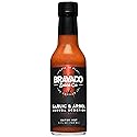 Garlic and Arbol Moruga Scorpion Hot Sauce By Bravado Spice Gluten Free, Vegan, Low Carb, Paleo Hot Sauce All Natural 5 oz Hot Sauce Bottle Award