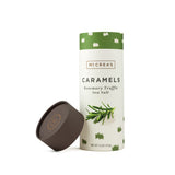 McCrea's Candies Sea Salt Caramel Assortment - Black Lava Cape Cod Rosemary Truffle Sea Salt - Made in Boston
