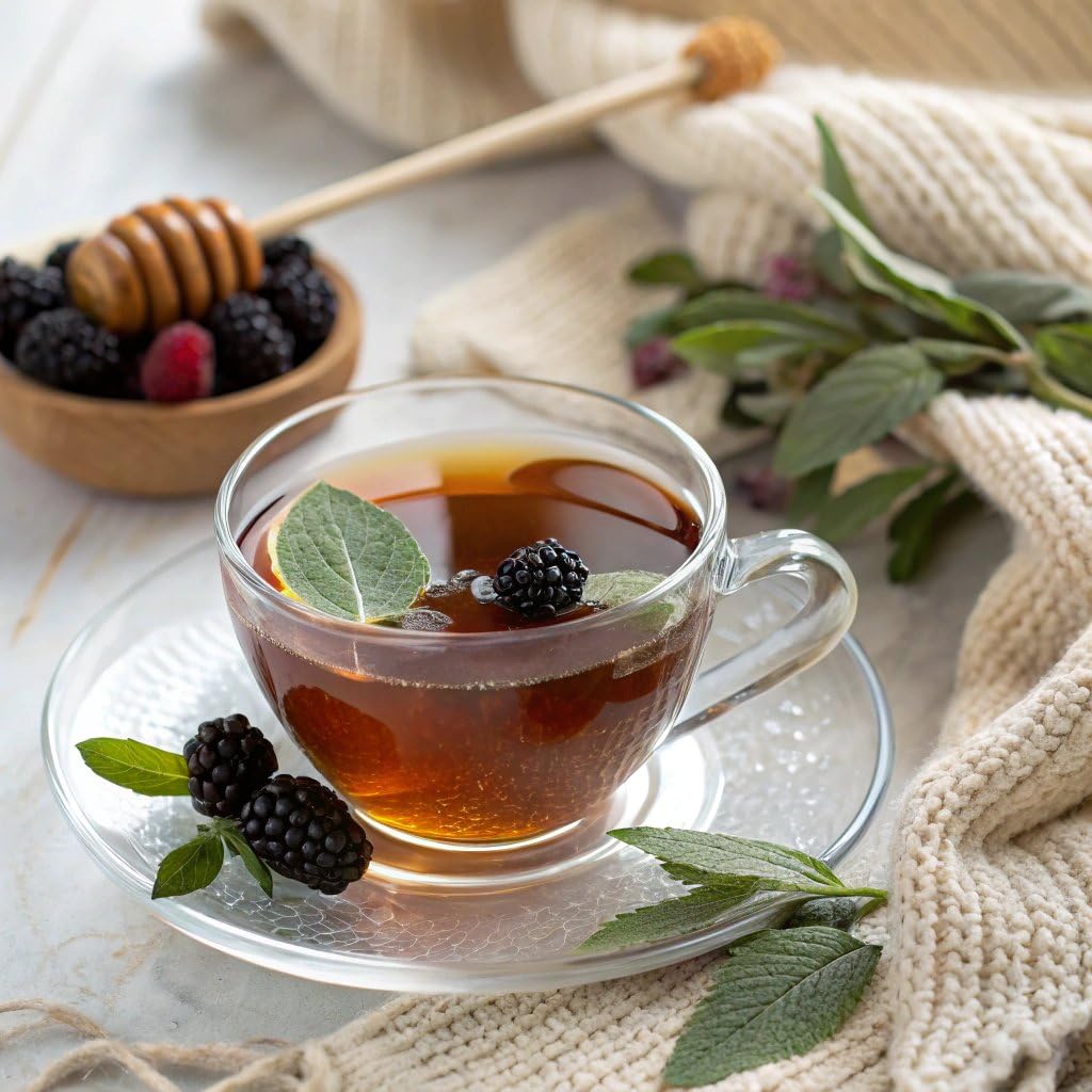 The Republic of Tea - Blackberry Sage Black Tea | 50 Tea Bags, Gourmet Black Tea