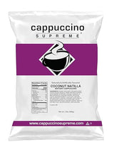 Cappuccino Supreme Coconut Natilla 2 lb bag Instant Cappuccino Mix