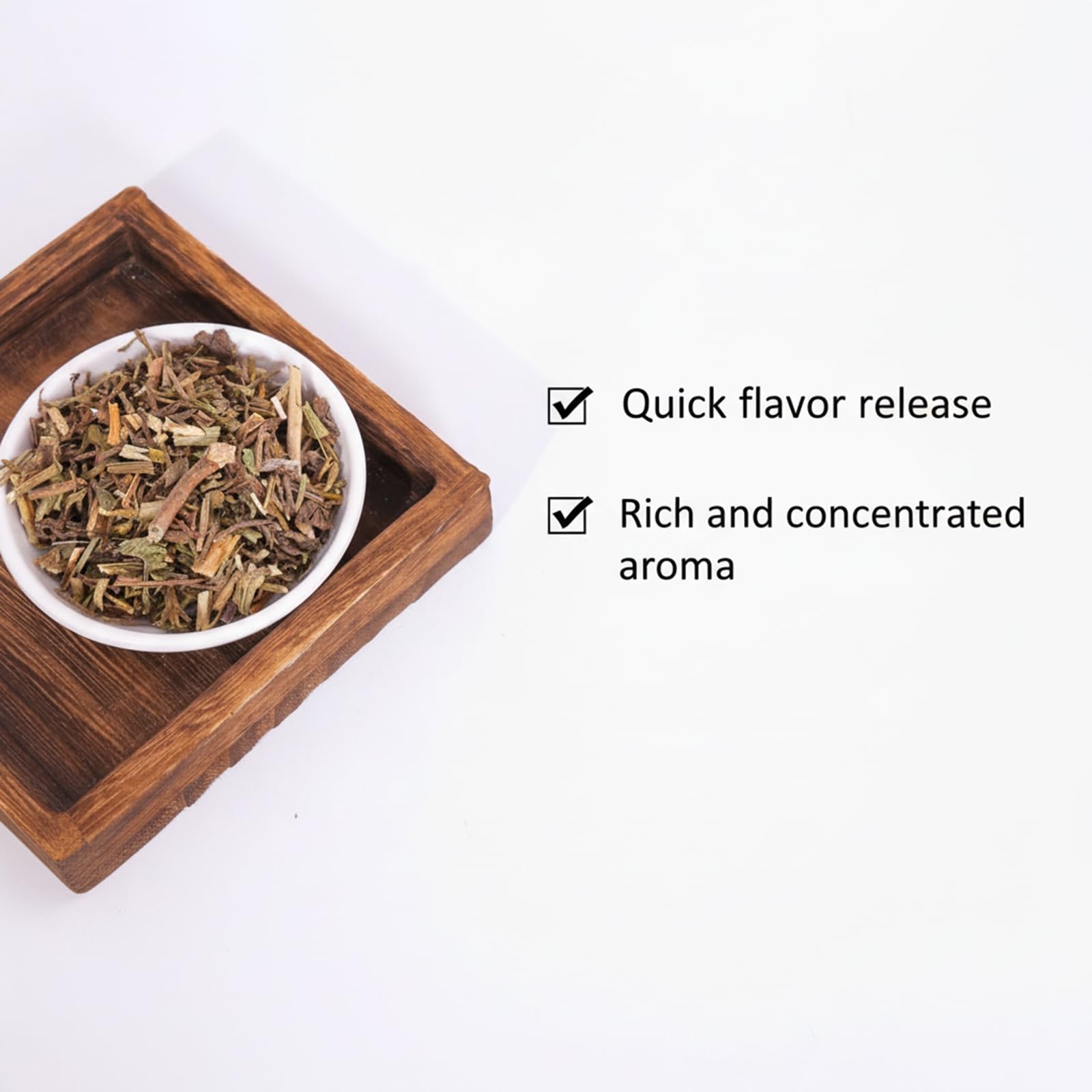 MOCKRAND Premium Vervain Herb Cut & Sifted, 4.23 Oz/120g | Dried Loose Leaf for Tea | Resealable Pouch