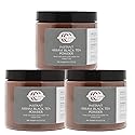 Civilized Coffee Instant Assam Black Tea Powder - For Hot Tea, Iced Tea & Baking, 8 oz Jars (Pack of 3)
