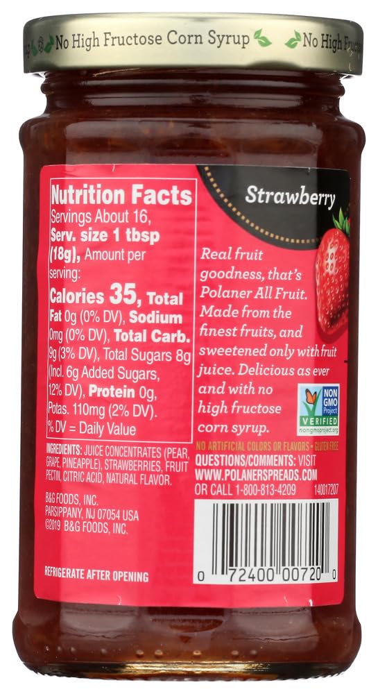 Polaner All Fruit Spreadable Fruit Strawberry
