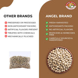 Angel Brand White Peppercorns Whole - 22 oz Bottle - Premium Pepper Corn for Grinder Refill, Perfect for Cooking and Seasoning.
