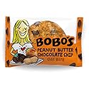 Bobo's Peanut Butter Chocolate Chip Oat Bites, Simple Ingredients, Whole Grain Oats, Plant Based, Non-GMO, Gluten Free Breakfast Bars, Healthy Snacks