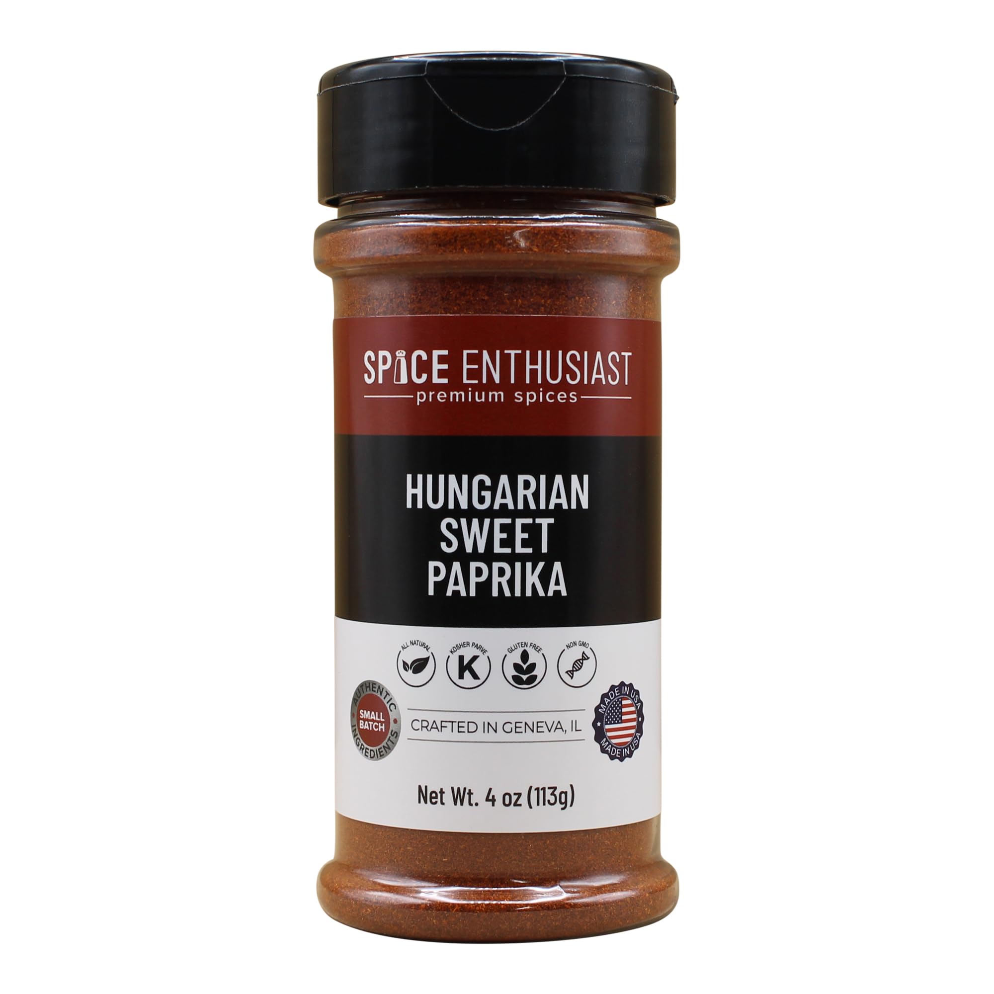 Spice Enthusiast Hungarian Sweet Paprika - 4 oz