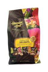 Hawaiian Host Paradise Collection - Paradise Delights Assorted Chocolate Macadamia Nuts - 47 Oz Bag