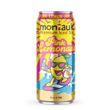 Montauk Premium Lemonade, Ready-to-Drink, 16 fl oz Cans (Pack of 12, Pink Lemonade)