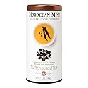 The Republic of Tea Moroccan Mint Green Full-Leaf Loose Tea 5.1 Oz Tin Steeps 50 Cups | Caffeinated
