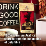 Military Java Group 3-12 oz Bag Coffee Variety Pack: Jarhead, Bravo Zulu, and Stars & Stripes Java