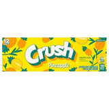 Crush Pineapple Soda 12oz Cans (Pack of 12)