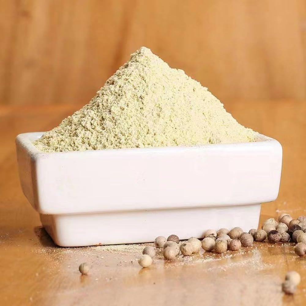 Zercumm White Pepper Powder 25G Household Small Bag Seasoning Deodorant Stew Western Food Fillings Barbecue Seasoning