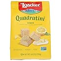 Loacker Quadratini Lemon Wafers 8.82 oz each (1 Item Per Order)