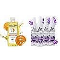 Citra Solv & Air Scense | Special Bundle | Concentrated Cleaner & Degreaser 8 fl oz| Essential Oil Air Freshener 7 fl oz Lavender 4PK | Household