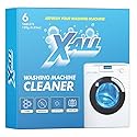 X-ALL Washing Machine Cleaner - Deep Cleaning Tablets, Cleans and refreshes the interior, Limescale and Mineral-Buildup - Deep Cleans Dirt for HE