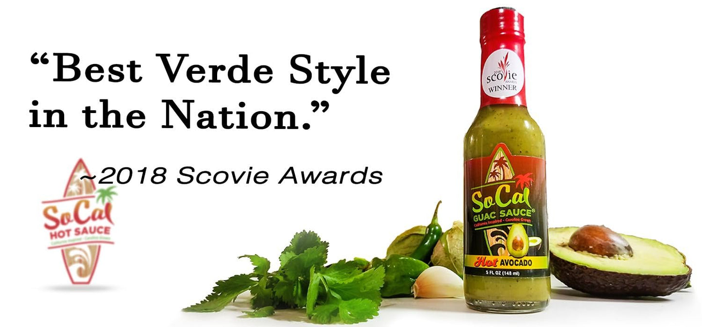 SoCal Hot Sauce® - Hot Avocado (Case)