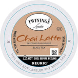 Twinings Chai Latte Black Tea K-Cup Pods for Keurig, Creamy, Slightly Sweet Tea, Caffeinated, 24 Count (Pack of 1)