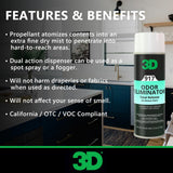 3D Odor Eliminator Total Release Fogger, Powerful Air Freshener and Odor Control, Aerosol Bomb Neutralizes Unwanted Smells in Home Office RV, Sea