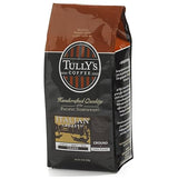 Tully's Coffee Italian Roast, Ground, 12-Ounce Bags (Pack of 2)