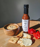 Seed Ranch Smoky Ghost Hot Sauce, 5 Oz. - Hot Spice - Ghost Pepper, Organic Gourmet Hot Sauce with Chipotle & Sweet & Spicy Dates - Vegan, Non-GMO