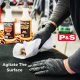 P & S PROFESSIONAL DETAIL PRODUCTS Terminator Enzyme Spot & Stain Remover - Professional Upholstery & Carpet Cleaner, Eliminates Grease, Dirt