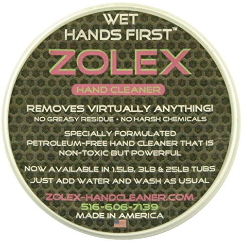 Zolex Water Activated Hand Cleaner for Working Hands| Stain Remover for Heavy Duty Workers | Grease Remover for Mechanics and Heavy Duty Workers