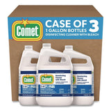 Comet Professional 24651CT Disinfecting Cleaner with Bleach Refill and Spray Bottle, 1 Gallon Volume, Pack of 3