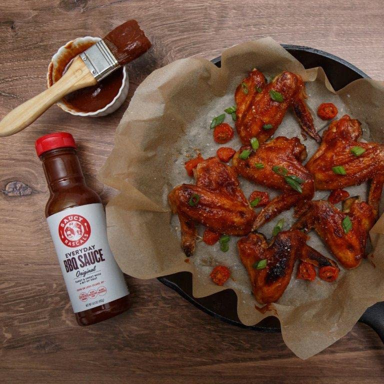Saucy Rascals Everyday Ketchup - Tangy & Sweet. Born on Long Island and Made in America. No high fructose corn syrup. Bright tomato flavor, tangy