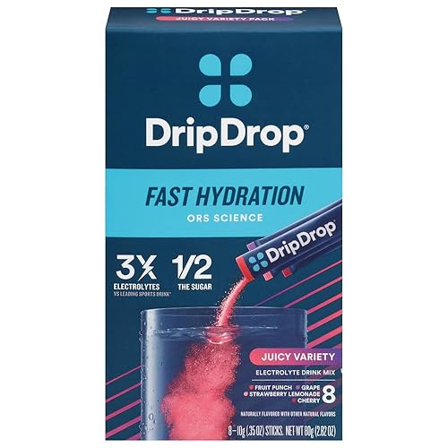 DripDrop, Juicy Classics Multipack, 8 Count