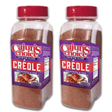 Cajun's Choice Creole Seasoning - 28 oz Jar, Pack of 2, Food Service, Low Sodium, Gluten-Free, No MSG - Authentic Louisiana Spice for Meats & Seafood