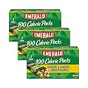 Emerald Nuts Cashews and Almonds with Dried Pineapple, 100 Calorie Packs, 7 Count, 4.97 Oz (Pack of 3)