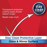 MAGIC Shower Glass and Mirror Cleaner Spray Bundle, Fog & Streak Free, Removes Soap Scum, Rust Stains, Fingerprints, Dirt, and Hard Water, Perfect