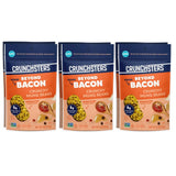 Crunchsters Crunchy Sprouted Mung Beans, Plant-Based Protein Super-Snack and Salad Topper, Gluten-Free, Nut-Free, Vegan, 6g Protein per Serving, 4oz