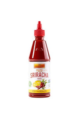 Lee Kum Kee Yuzu Flavored Sriracha Sauce (17.8 oz - 1 Pack) | Gluten Free | Bold & Zesty | Perfect for Dipping, Drizzling, Marinades, Seafood, Poke
