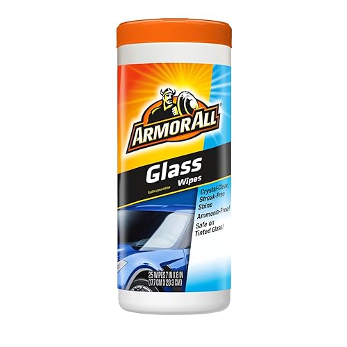 Armor All Glass Cleaner Wipes, 90 Count Canister, Car Window and Screen Cleaning Wipes, Great for Windshields, Phone Screens and More