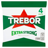 Trebor Extra Strong Peppermint 4 Rolls 41g (Pack of 2)
