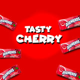 Airheads Candy Mini Bars, Cherry Flavor, 80 Pieces Bulk Bag, Individually Wrapped Non-Melting Chewy Fruit Taffy, Gluten Free, Perfect for Birthdays