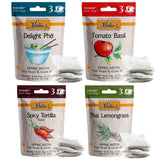 MILLIE'S SIPPING BROTH Steepable Vegetable Broth with Savory Seasonings for Snack Urges | Vegan, Keto, Gluten Free, Intermittent Fasting, and natural