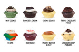 Baked by Melissa Cupcakes - Happy Birthday Gift Box - OG Original Greats Cupcakes - Assorted Bite-Size Cupcakes, Includes 8 Different Flavors (25